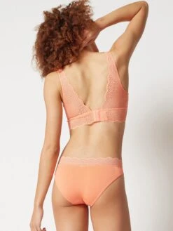 Skiny Trekants-BH-er Triangel BH Kvinder Pastelorange -s.Oliver Butik 62734c4ea14a68db44435777693552ed