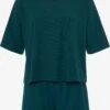 Nattøj Pyjamas Kvinder Mørkegrøn -s.Oliver Butik 6589e7362c867fba4ae15844bcf2018b