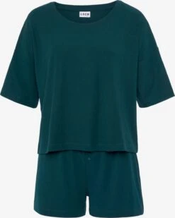 Nattøj Pyjamas Kvinder Mørkegrøn