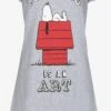 Peanuts Natskjorter Natskjorte Snoopy Kvinder Grå-meleret -s.Oliver Butik 65f73fd1360af8829f32a891777b0763