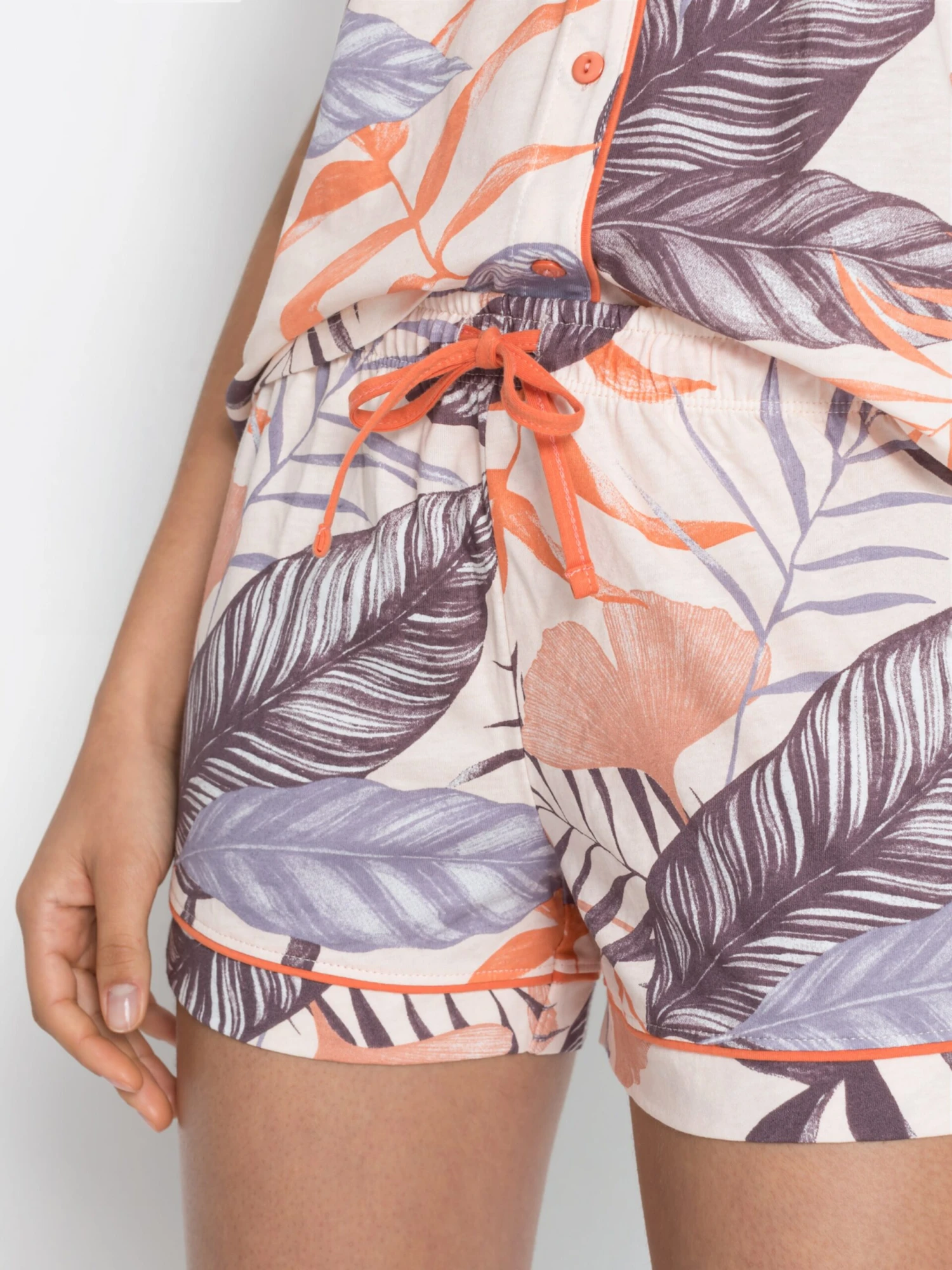 Pyjamas Shorty Kvinder Blandingsfarvet 8 Pyjamas Shorty Kvinder Blandingsfarvet - Billede 6