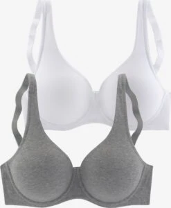 Minimizer-BHer T-shirt-BH Minimizer Kvinder Grå-meleret
