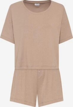 Pyjamas Shorty Kvinder Sand