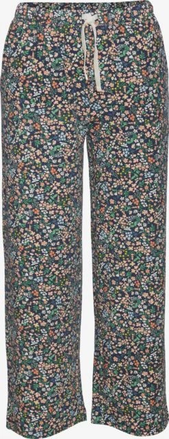 S.Oliver Nattøj Pyjamasbukser Kvinder Navy / Lyseblå