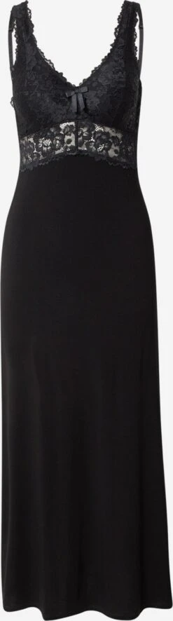 Hunkemöller Natkjoler Negligée Nora Kvinder Sort