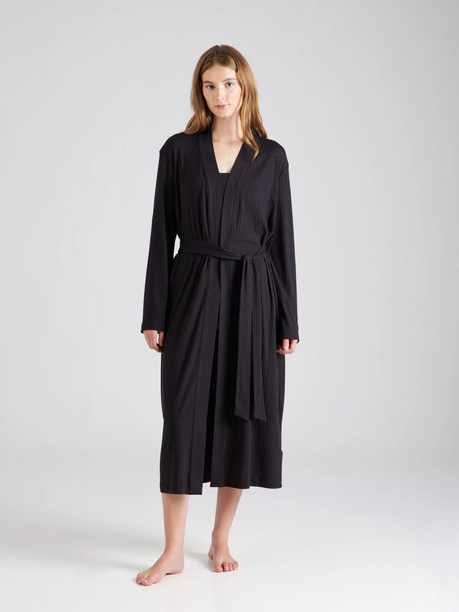 Guess Morgenkåber Morgenkåbe SAMANTHA Kvinder Sort 4 Guess Morgenkåber Morgenkåbe SAMANTHA Kvinder Sort - Billede 2