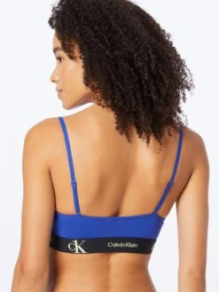 CALVIN KLEIN UNDERWEAR Bustierer Og Sports-BHer Bustier BH Kvinder Royalblå -s.Oliver Butik 6f0fba327222e2a7010e22d149d851a8