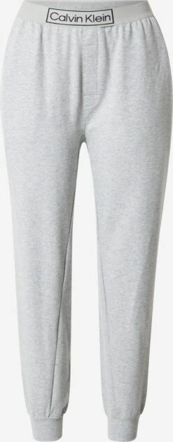 CALVIN KLEIN UNDERWEAR Nattøj Tapered Pyjamasbukser Kvinder Grå-meleret