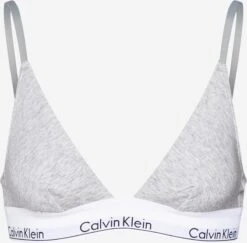 CALVIN KLEIN UNDERWEAR Trekants-BH-er Triangel BH Kvinder Lysegrå