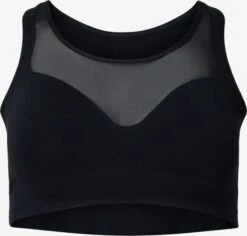 Store Skåle High Neck BH Kvinder Sort