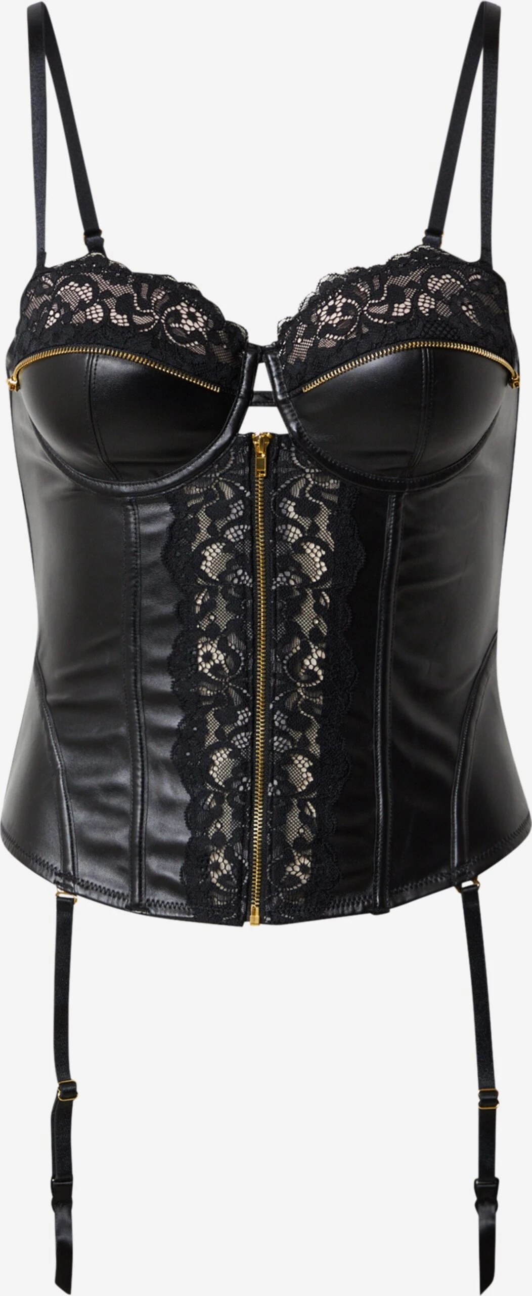 Hunkemöller Lingeri Korsage Talia Kvinder Sort