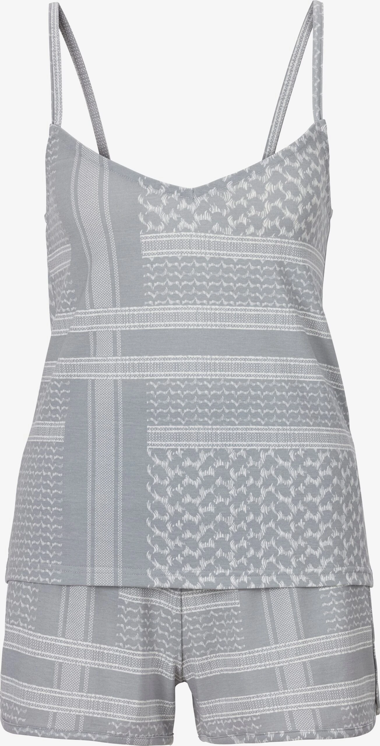 S.Oliver Pyjamas Shorty Pali Kvinder Grå 3 S.Oliver Pyjamas Shorty Pali Kvinder Grå