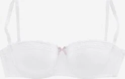 S.Oliver Bøjle-BHer Balconette BH Kvinder Offwhite