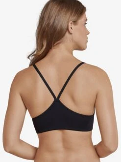 Schiesser T-shirt-BHer Regular BH Lounge Bra Kvinder Sort -s.Oliver Butik 8645fce310c73940f10669fbab506cd7