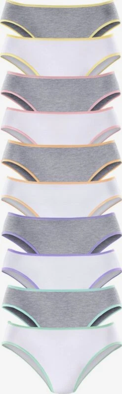 Trusser Slip Kvinder Grå / Hvid