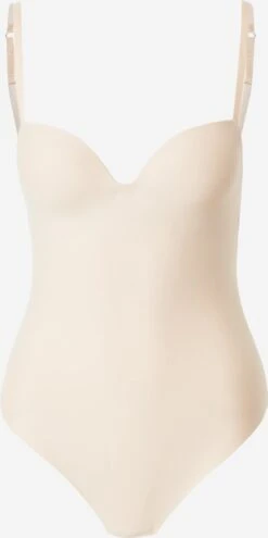 ETAM Shirt Body Suits Body Kvinder Beige