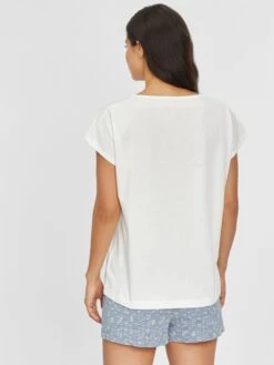 Pyjamas Shorty VD Pineapple Kvinder Blå / Hvid -s.Oliver Butik 8d29c8160be056fae1929d5c59985e9e