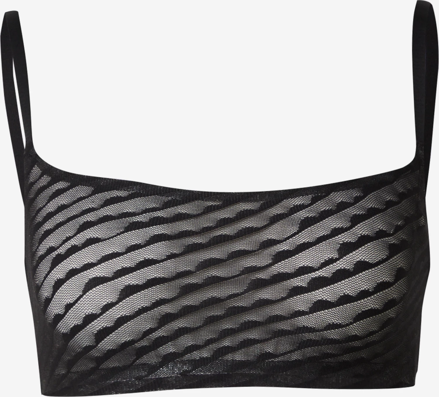 Sloggi BHer Bustier BH ZERO Lacy Kvinder Sort