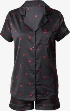 Pyjamas Shorty CALINA Kvinder Sort