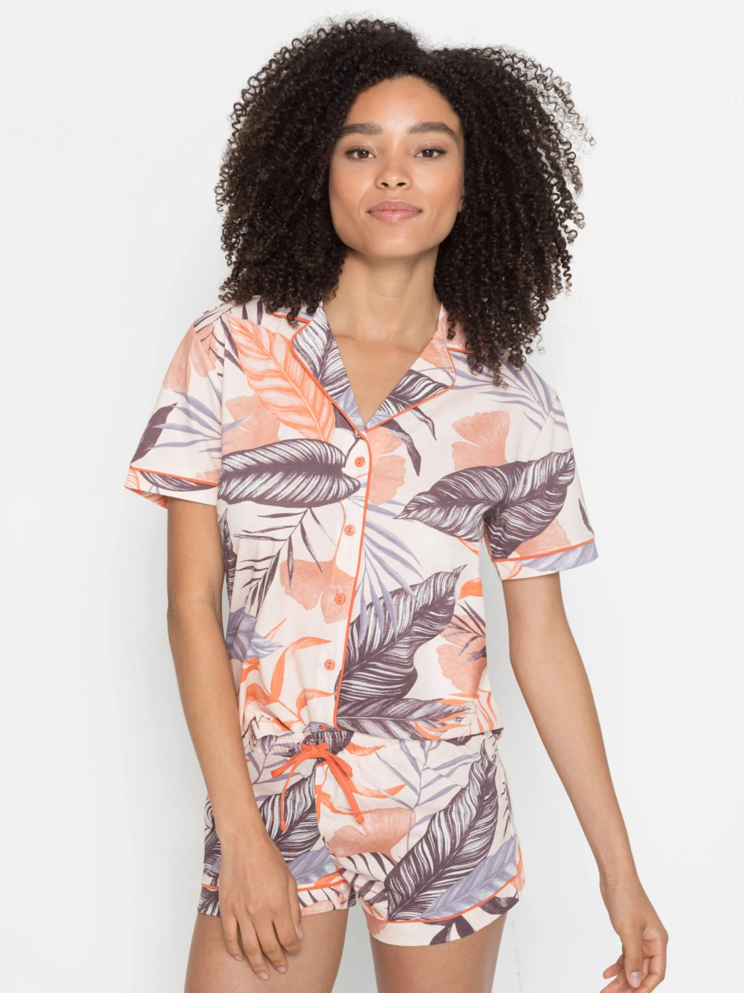 Pyjamas Shorty Kvinder Blandingsfarvet 5 Pyjamas Shorty Kvinder Blandingsfarvet - Billede 3