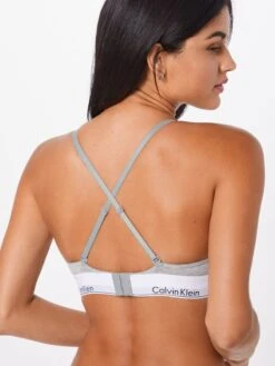 CALVIN KLEIN UNDERWEAR Trekants-BH-er Triangel BH Kvinder Lysegrå -s.Oliver Butik 92358071d904f58f4c93c025dac671ce