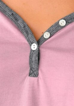 Buffalo Nattøj Pyjamas Kvinder Grå / Lyserød -s.Oliver Butik 97dab588096e596234cfb617baaf69e3