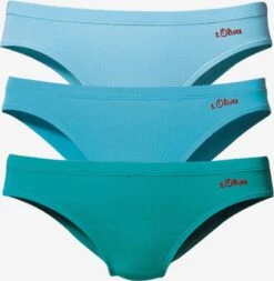 S.Oliver Trusser Slip Kvinder Royalblå / Lyseblå / Petroleum