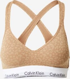 Calvin Klein T-shirt-BHer T-shirt-BH BH Lift Kvinder Lysebrun