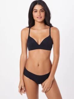 Skiny T-shirt-BHer T-shirt-BH BH Micro Lovers Kvinder Sort -s.Oliver Butik a2154b4a9571cd3294feae522fe3b642