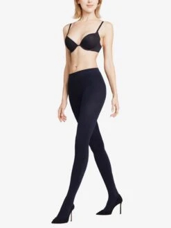 Falke Strømpebukser Nylonstrømpebukser Warm Deluxe Kvinder Koboltblåt -s.Oliver Butik a357a2e536152adcc38cb59ed008b2da
