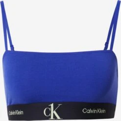 CALVIN KLEIN UNDERWEAR Bustierer Og Sports-BHer Bustier BH Kvinder Royalblå