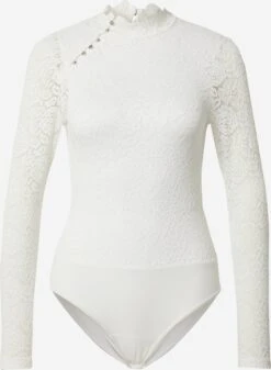 Karen Millen Blonde Body Suits Body Kvinder Elfenben