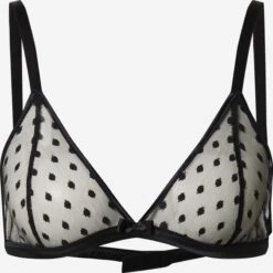 Trekants-BH-er Regular BH Bobby Kvinder Sort