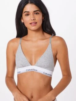 CALVIN KLEIN UNDERWEAR Trekants-BH-er Triangel BH Kvinder Lysegrå -s.Oliver Butik ae2bcc3e8d6e38e87a1744c22ba0c1a6