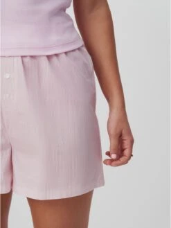 Pyjamas Shorty Fresh Linen Kvinder Pastelpink -s.Oliver Butik b06dd1c983b0f796e61a5013bb4eea5d
