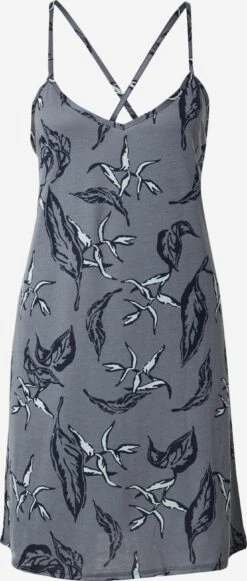 Schiesser Natkjoler Negligée Contemporary Kvinder Mørkegrå