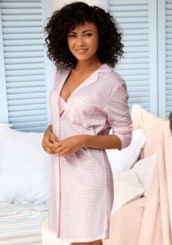 Natskjorter Natskjorte Dreams Kvinder Lyserød -s.Oliver Butik ba7d75ebdd711d14556b91d5bada5171