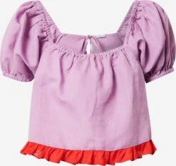 DORA LARSEN Nattrøjer Soveskorte ALMA Kvinder Lilla