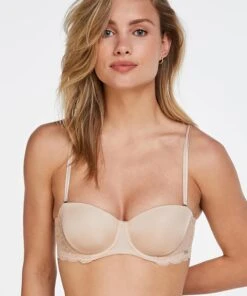 Hunkemöller Bandeau-BHer Bandeau BH Angie Kvinder Beige -s.Oliver Butik bcc19873718e2c11a0dd3b88293b73dd