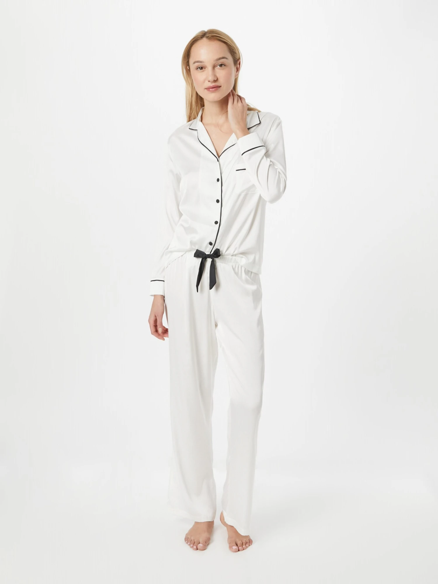 BLUEBELLA Nattøj Pyjamas Claudia Kvinder Creme 4 BLUEBELLA Nattøj Pyjamas Claudia Kvinder Creme - Billede 2