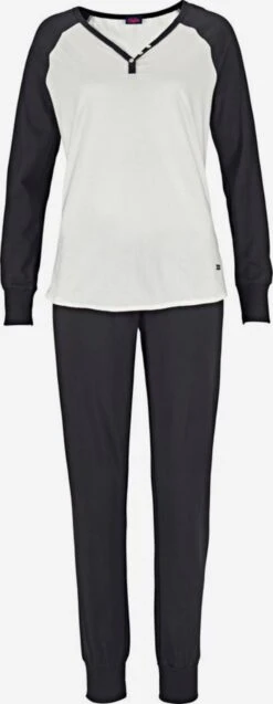 Buffalo Nattøj Pyjamas Kvinder Natblå / Hvid