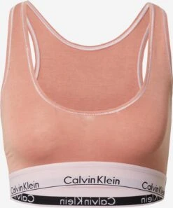 CALVIN KLEIN UNDERWEAR Bustierer Og Sports-BHer Bustier BH Kvinder Pastelorange