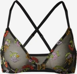 Underprotection Trekants-BH-er Triangel BH SOPHIA Kvinder Sort