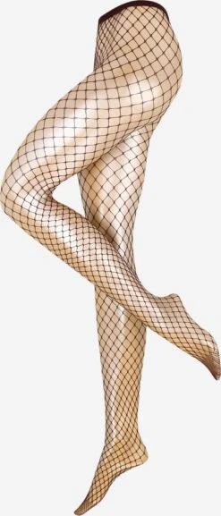 Falke Strømpebukser Regular Nylonstrømpebukser Classic Net Kvinder Vinrød