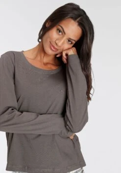 S.Oliver Nattrøjer Soveskorte Kvinder Grafit -s.Oliver Butik c9486a6ebd001ba1e8a1516e80e827eb