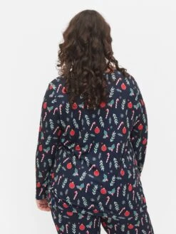 Zizzi Nattrøjer Soveskorte LUCCA Kvinder Mørkeblå -s.Oliver Butik c9f60ac0aa6addceae0d825587b44cb4