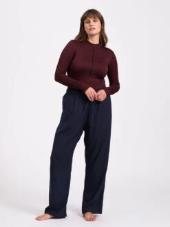 Nattøj Pyjamasbukser Sleep Kvinder Mørkeblå -s.Oliver Butik cb1842b0e38023ba953c880ff9ea6ed5