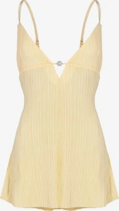 OW Collection Natskjorter Natskjorte DAISY Kvinder Pastelgul