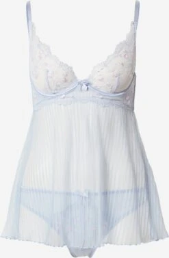 Hunkemöller Natkjoler Negligée Olivia Kvinder Himmelblå