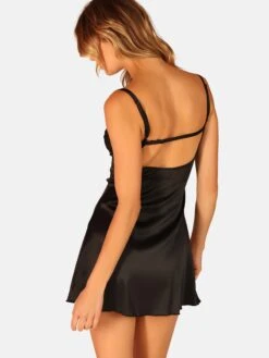 OW Collection Natkjoler Negligée SKYLER Kvinder Sort -s.Oliver Butik ce4d37fb24277d00ffbc3d807b1698fd